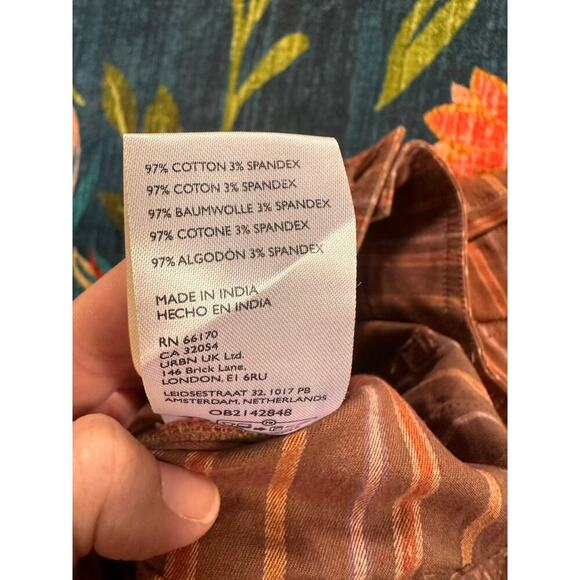 NWT Free People Ingrid Boot Crop Pants Size 6 - Picture 6 of 6